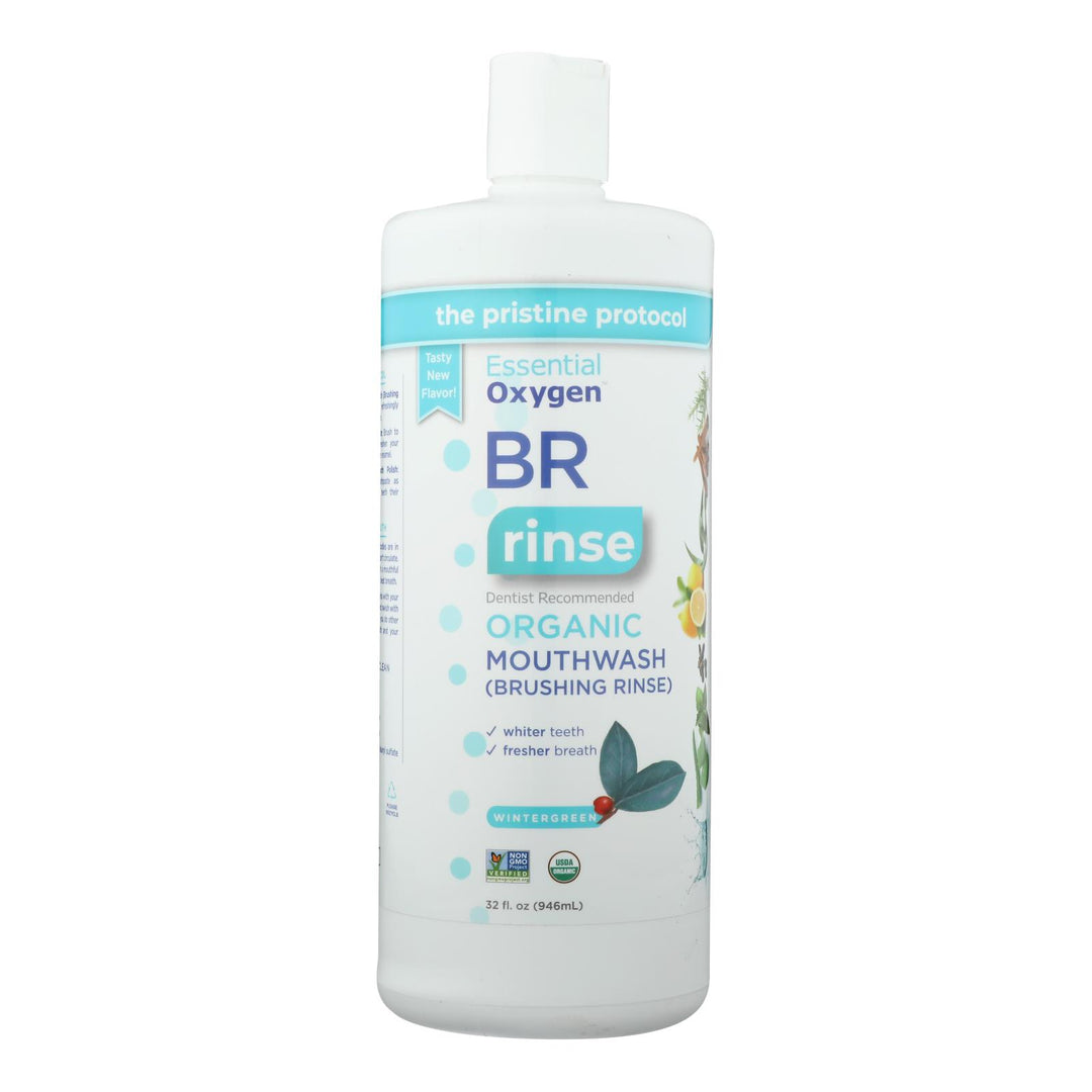 Essential Oxygen - Mouthwash Wintergreen - 1 Each - 32 Fz - Maras Green